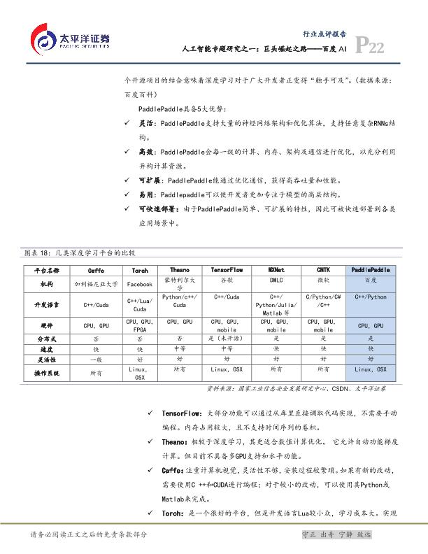 人工智能市场研究报告：巨头崛起之路——百度AI-undefined