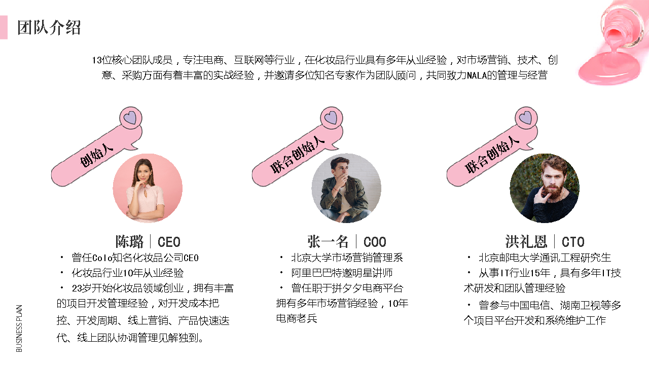 [NALA]自助口红贩卖机商业计划书范文模板-undefined